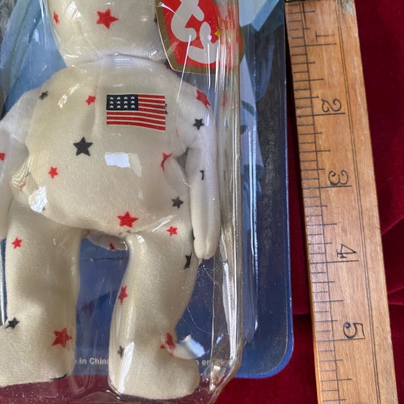 2 TY Patriotic Bears 1-7”, 1-5” - Picture 3 of 14